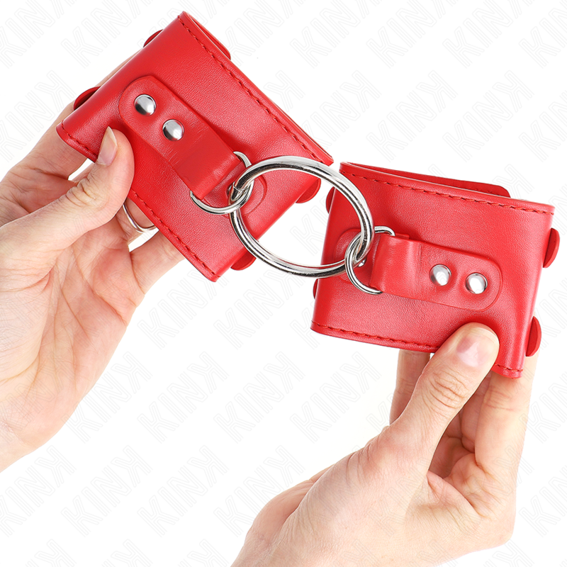 Kink Wrist Restraint-Feste Handschellen für Handgelenke mit Ring · Bondage & Handschellen (Bild 3)