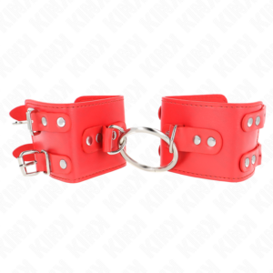 Kink Wrist Restraint-Feste Handschellen für Handgelenke mit Ring · Bondage & Handschellen (Bild 4)