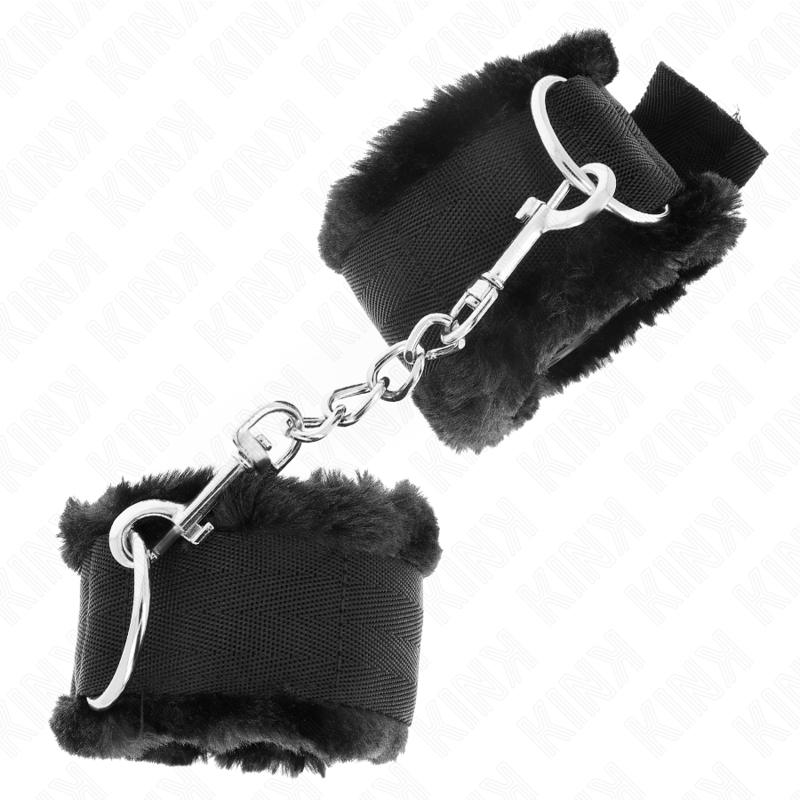Kink Wrist Restraint-Handschellen für gepolsterte Manschetten mit Schwarz · Bondage & Handschellen (Bild 3)