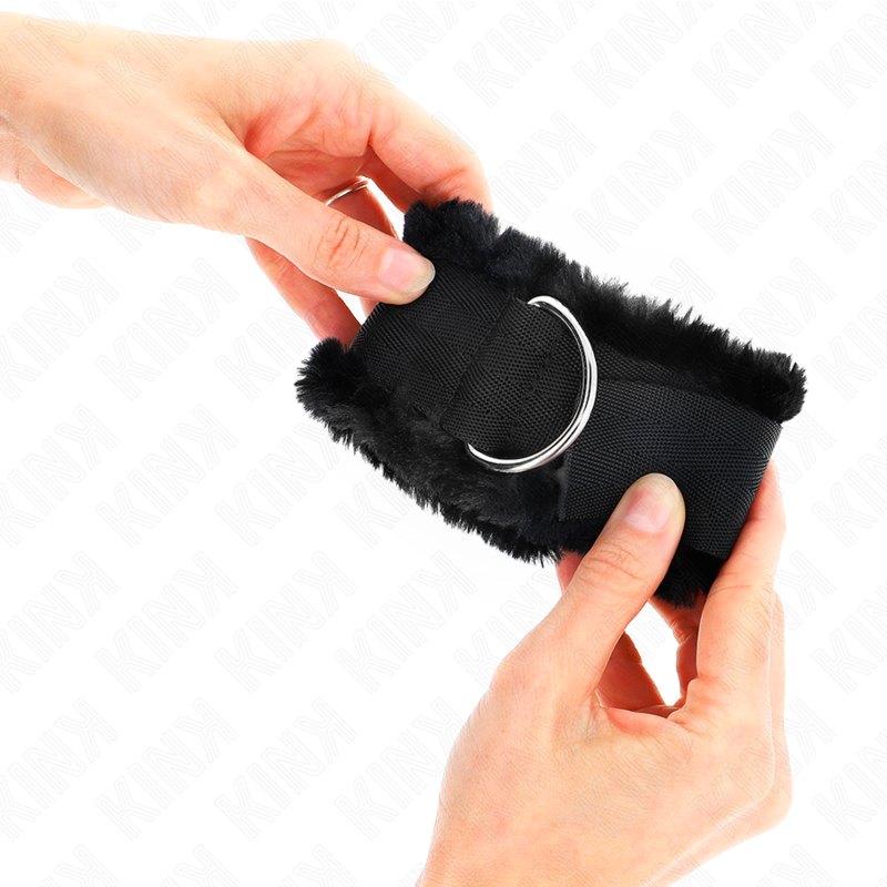 Kink Wrist Restraint-Handschellen für gepolsterte Manschetten mit Schwarz · Bondage & Handschellen (Bild 4)