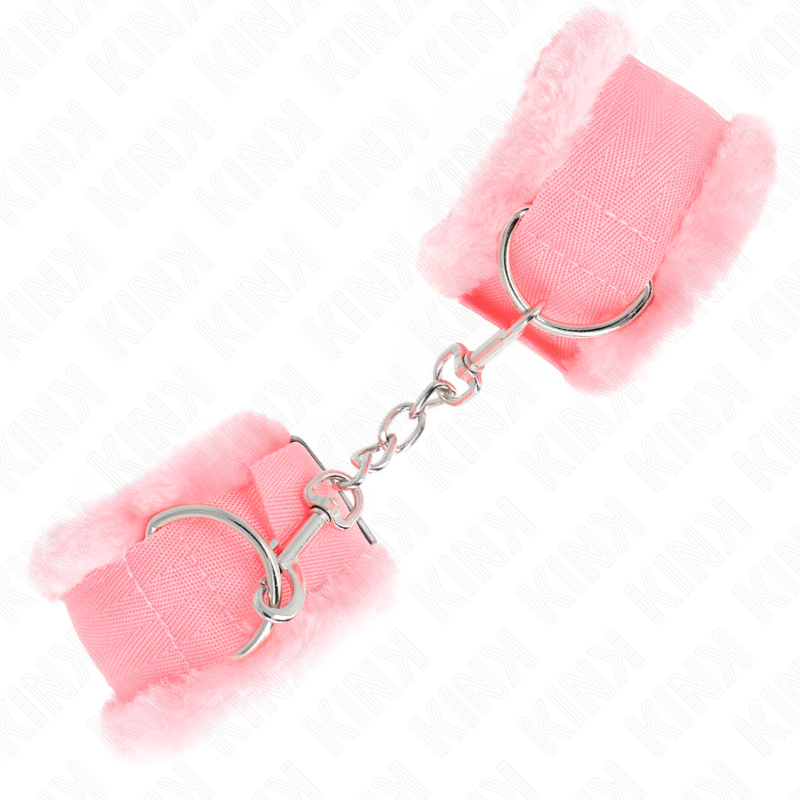 Kink Wrist Restraint-Gepolsterte Handgelenke mit Rosa · Bondage & Handschellen (Bild 3)