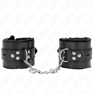 Kink Wrist Restraint-Gepolsterte Handgelenke mit Schwarz · Bondage & Handschellen (Bild 2)