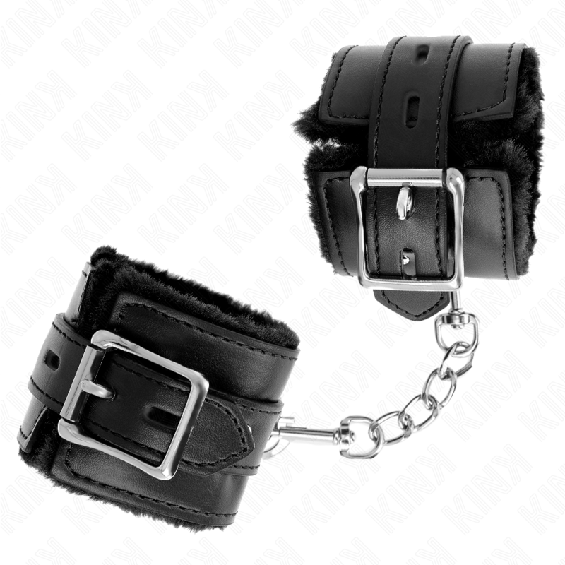 Kink Wrist Restraint-Gepolsterte Handgelenke mit Schwarz · Bondage & Handschellen (Bild 3)