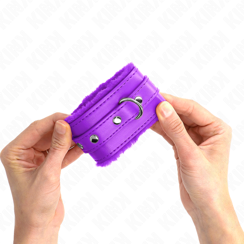 Kink Wrist Restraint-Gepolsterte Handgelenke mit Lila · Bondage & Handschellen (Bild 4)