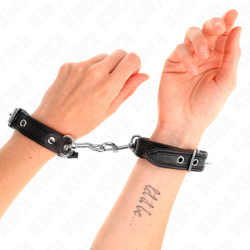 Kink Wrist Restraint-Mini Armbänder für schwarze Handgelenke · Bondage & Handschellen