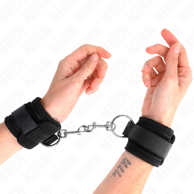 Kink Wrist Restraint-Einstellbare Handgelenke für schwarze Handgelenke · Bondage & Handschellen