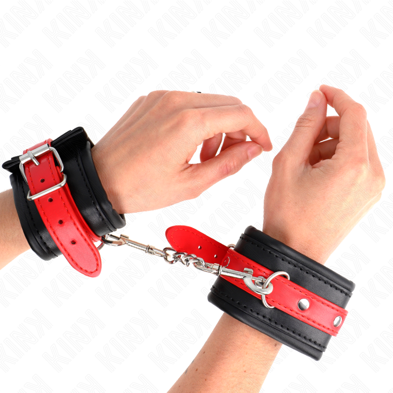 Kink Wrist Restraint-Handgelenke für schwarze Handgelenke mit Armband · Bondage & Handschellen