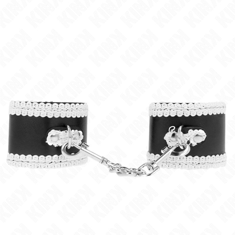 Kink Wrist Restraint-Handgelenke für schwarze Handgelenke mit Spitze · Bondage & Handschellen (Bild 2)