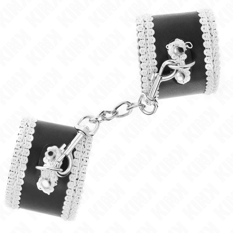 Kink Wrist Restraint-Handgelenke für schwarze Handgelenke mit Spitze · Bondage & Handschellen (Bild 3)