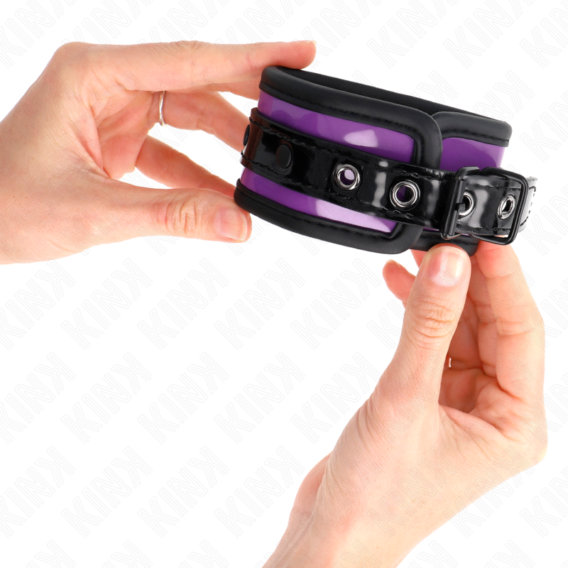 Kink Wrist Restraint-Handgelenke in Neoprene Lila · Bondage & Handschellen (Bild 4)
