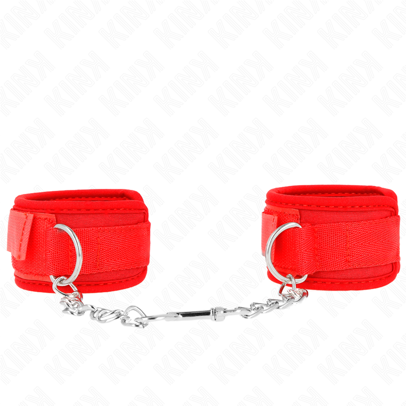 Kink Wrist Restraint-Handschellen aus Neopren für Manschetten Rot 42 X · Bondage & Handschellen (Bild 2)