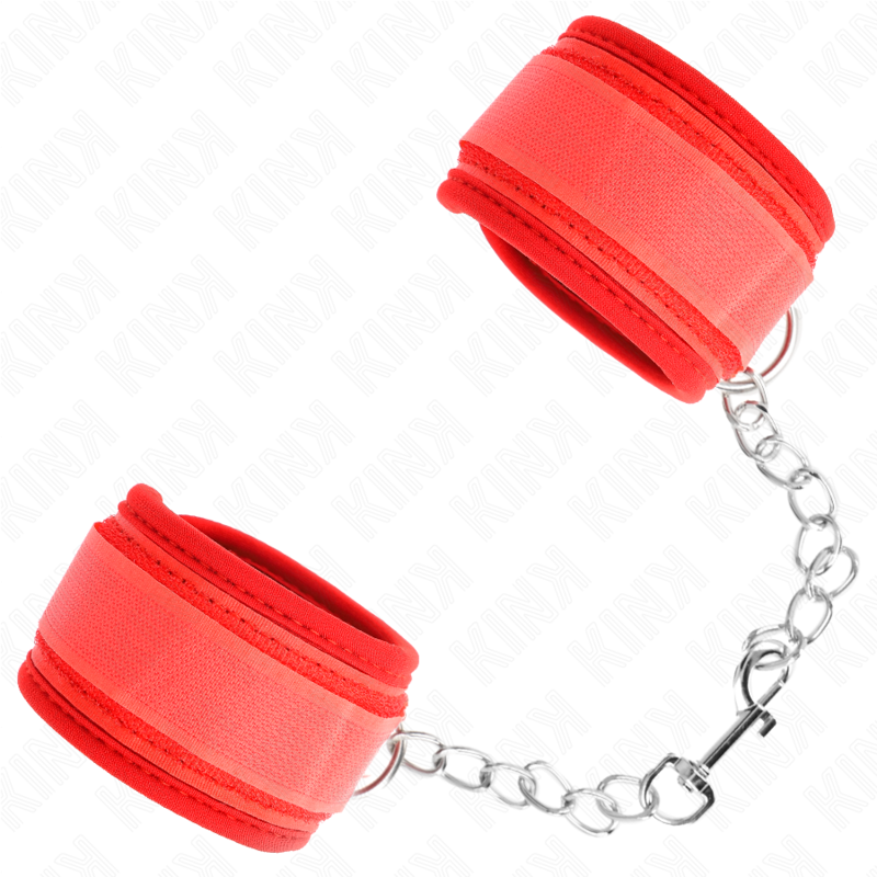 Kink Wrist Restraint-Handschellen aus Neopren für Manschetten Rot 42 X · Bondage & Handschellen (Bild 3)