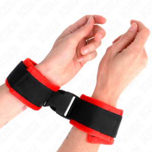 Kink Wrist Restraint-Nylon-Handschellen mit Klettverschluss
