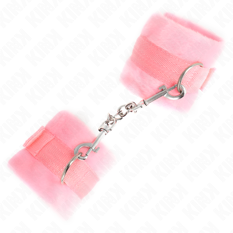 Kink Wrist Restraint-Handschellen für Anfänger Rosa 30 X 7 cm · Bondage & Handschellen (Bild 3)