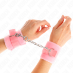 Kink Wrist Restraint-Handschellen für Anfänger Rosa 30 X 7 cm · Bondage & Handschellen