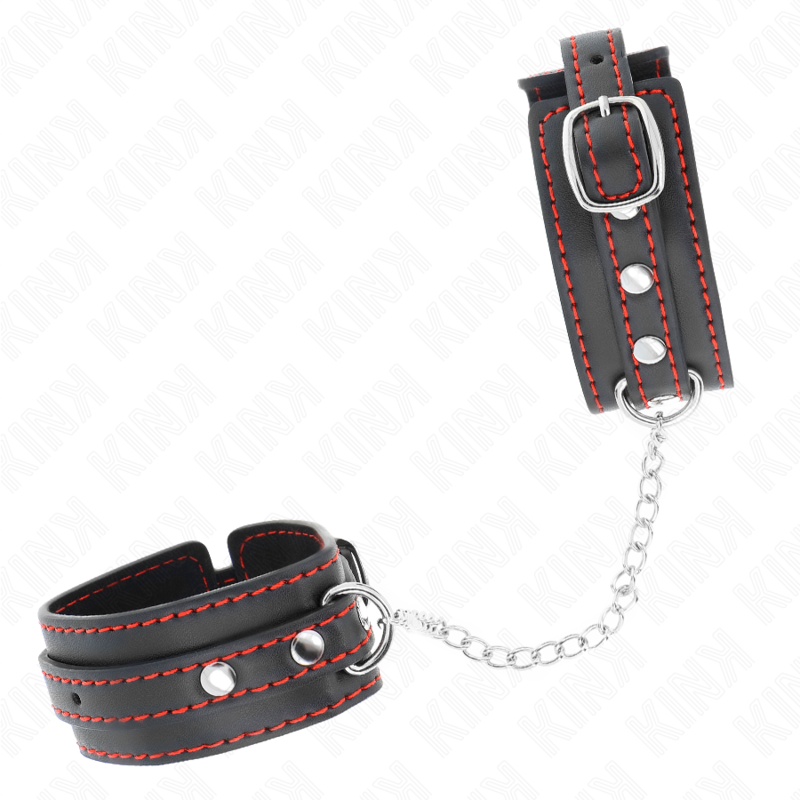 Kink Wrist Restraint-Handgelenke für kleine schwarze Handgelenke · Bondage & Handschellen (Bild 2)