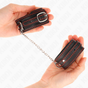 Kink Wrist Restraint-Handgelenke für kleine schwarze Handgelenke · Bondage & Handschellen (Bild 3)