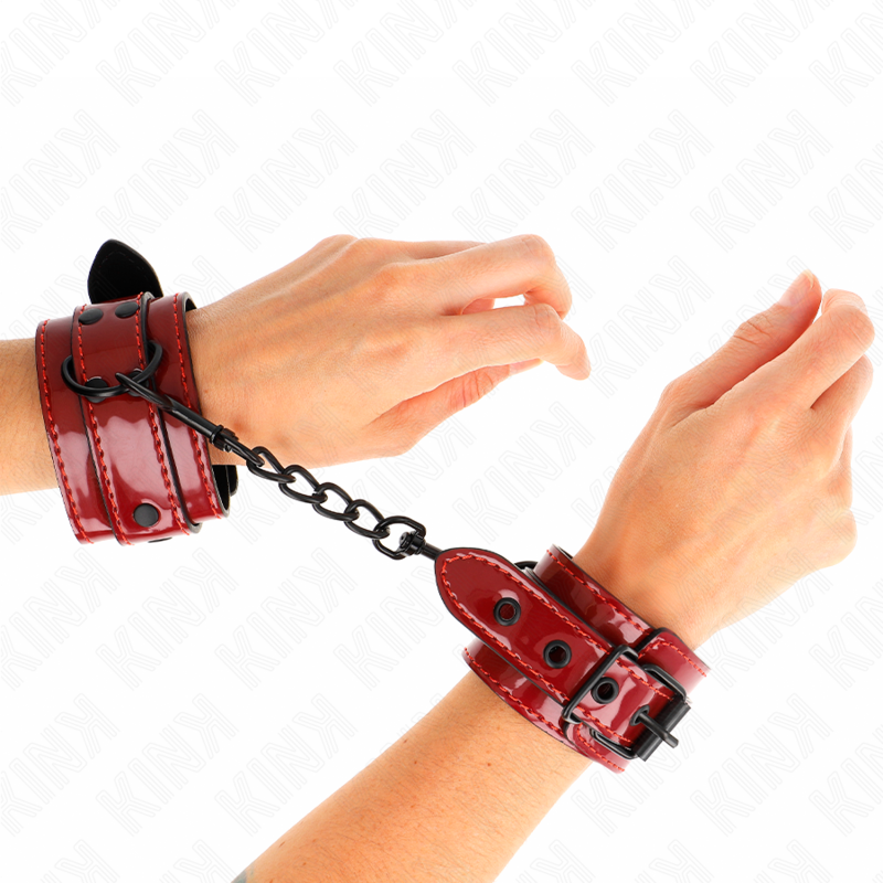 Kink Wrist Restraint-Handgelenkmanschetten Dunkelrot 23 cm