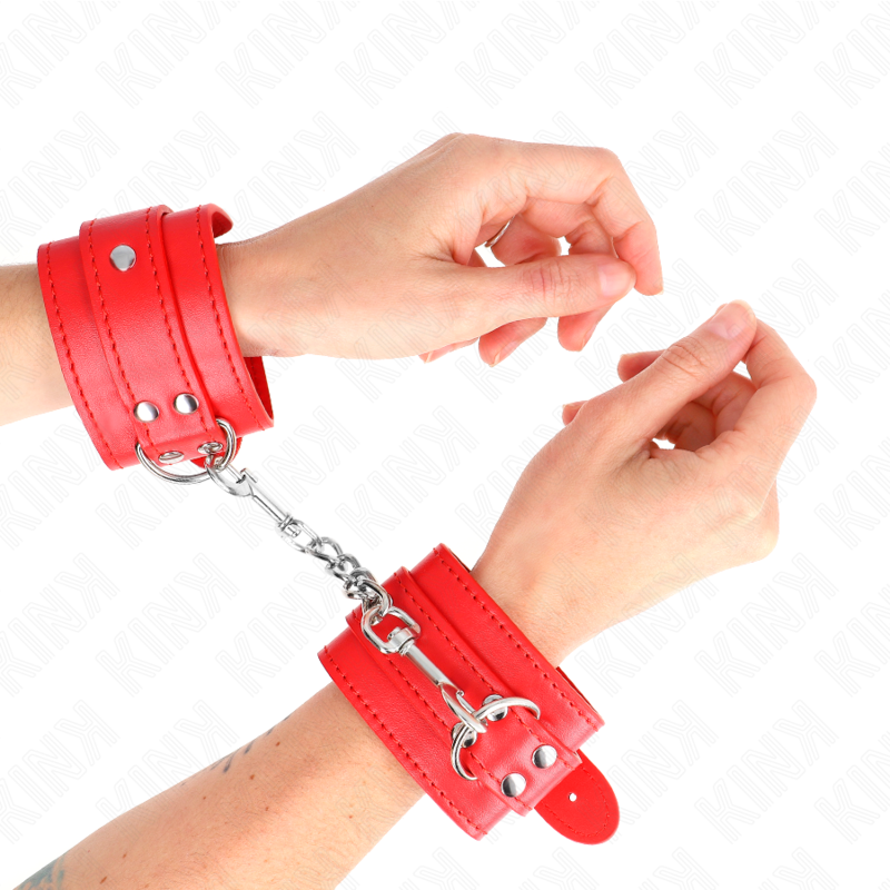 Kink Wrist Restraint-Einfache Handgelenkfesseln Rot
