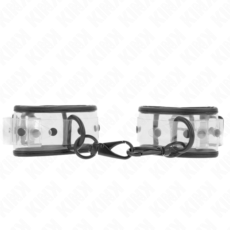Kink Wrist Restraint-Handschellen Transparent für Handgelenke · Bondage & Handschellen (Bild 2)