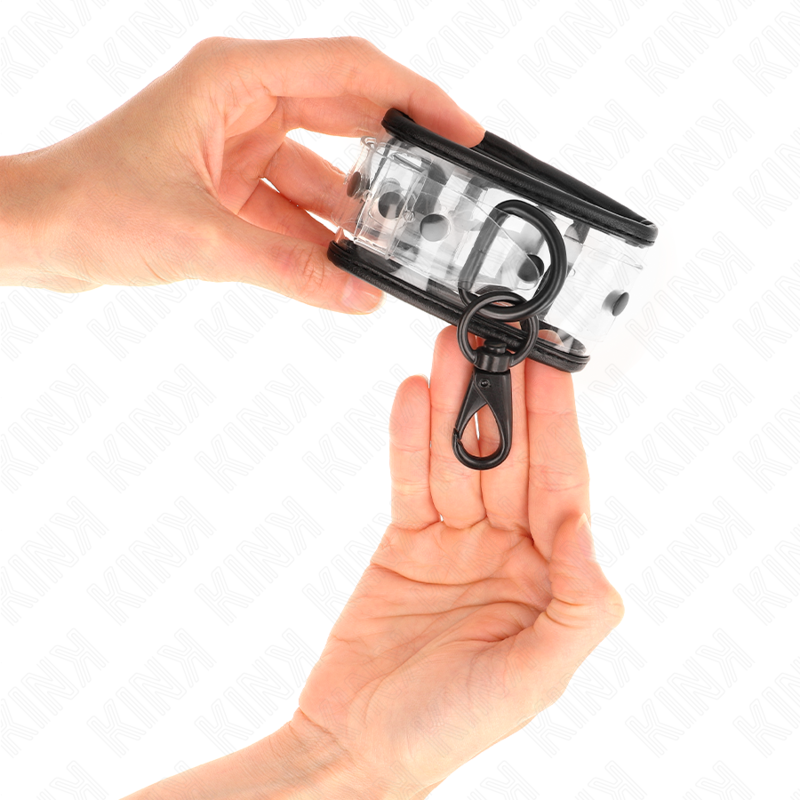 Kink Wrist Restraint-Handschellen Transparent für Handgelenke · Bondage & Handschellen (Bild 4)