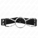 Kink Collar & Gag-Spider Mouth Gag 60 X 3 cm, Größe L 5 cm · Bondage & Handschellen