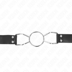 Kink Collar & Gag-Spider Mouth Gag 60 X 3 cm, Größe L 5 cm · Bondage & Handschellen (Bild 3)