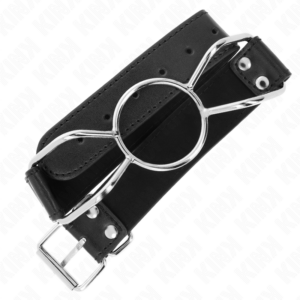 Kink Collar & Gag-Spider Mouth Gag 60 X 3 cm, Größe L 5 cm · Bondage & Handschellen (Bild 2)