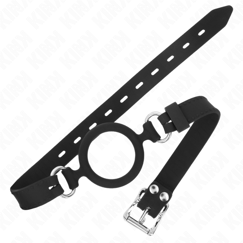 Kink Collar & Gag-Silikon O-Ring 5 cm Gag 56 cm · Bondage & Handschellen (Bild 2)