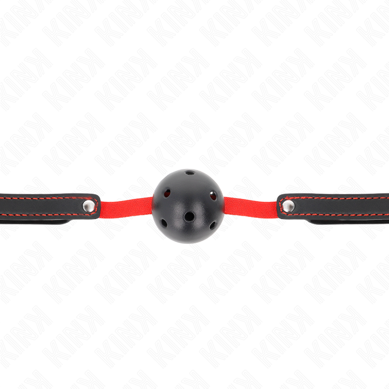 Kink Collar & Gag-Gag Tubulare Rigido 4.5 cm mit elastischem Gürtel · Bondage & Handschellen (Bild 2)