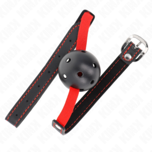 Kink Collar & Gag-Gag Tubulare Rigido 4.5 cm mit elastischem Gürtel · Bondage & Handschellen (Bild 3)