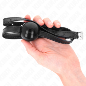 Kink Collar & Gag-Small Simplicity Ball Gag 4 cm mit 60 X Armband · Bondage & Handschellen (Bild 4)