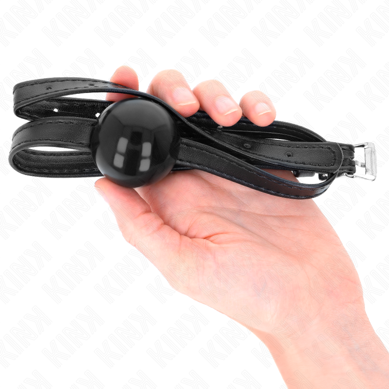 Kink Collar & Gag-Small Simplicity Ball Gag 4 cm mit 60 X Armband · Bondage & Handschellen (Bild 4)