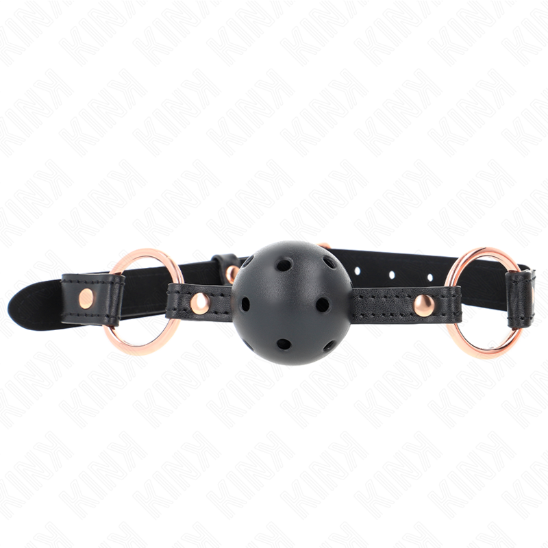 Kink Collar & Gag-Premium Tpe Ball Gag 4 cm – 60 x 2 cm · Bondage & Handschellen (Bild 3)
