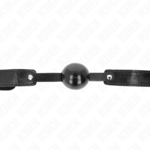 Kink Collar & Gag-Kugelgag Soft Tpe 4 cm Modell 2 65 X 2.5 cm · Bondage & Handschellen (Bild 4)