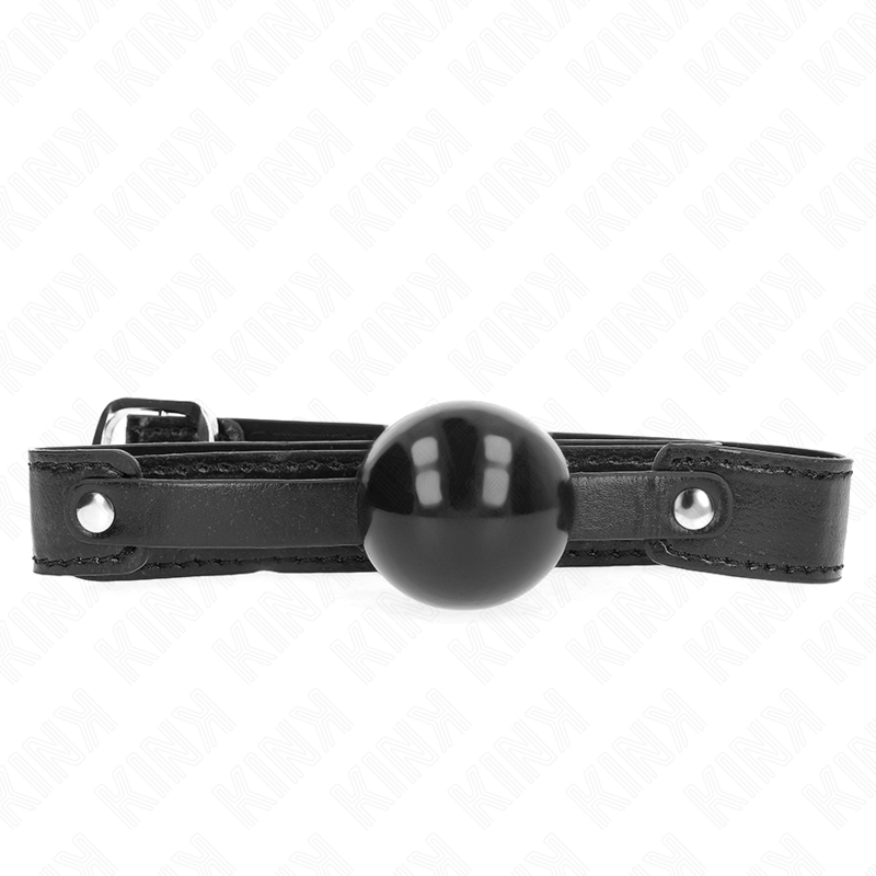 Kink Collar & Gag-Kugelgag Soft Tpe 4 cm Modell 2 65 X 2.5 cm · Bondage & Handschellen
