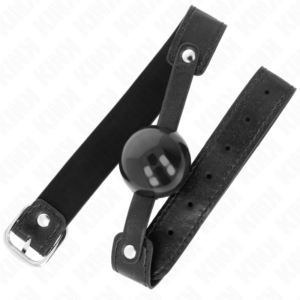 Kink Collar & Gag-Kugelgag Soft Tpe 4 cm Modell 2 65 X 2.5 cm · Bondage & Handschellen (Bild 2)