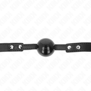 Kink Collar & Gag-Tpe Ball Weich 4 cm Gag Model 3 60 X 2 cm · Bondage & Handschellen (Bild 2)