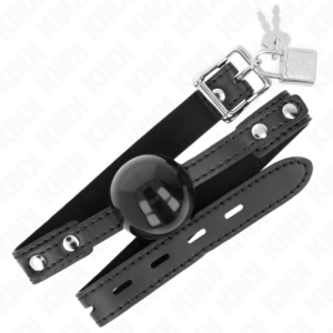 Kink Collar & Gag-Tpe Ball Weich 4 cm Gag Model 3 60 X 2 cm · Bondage & Handschellen (Bild 3)