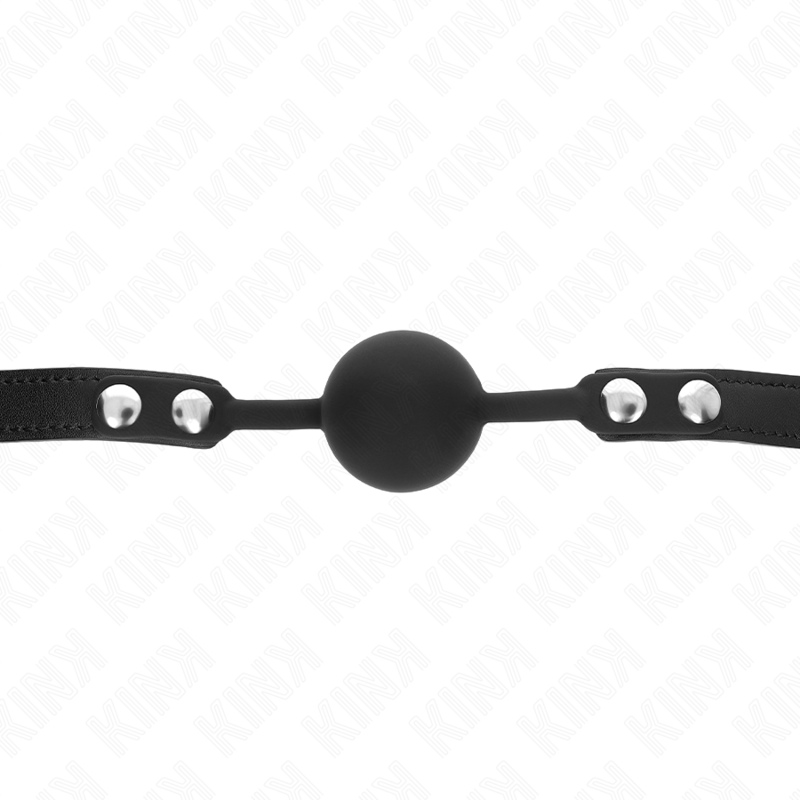 Kink Collar & Gag-Silikonkugel 4 cm Gag Model 1 60 X 2 cm · Bondage & Handschellen (Bild 2)