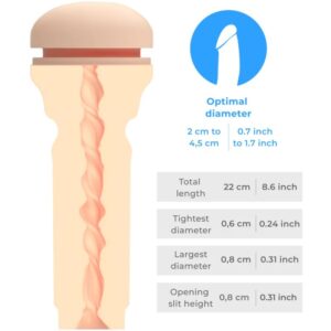Kiiroo-Feel Stroker Extra Tight Butt Flesh Penishülle Realistische Anal-TPE · Sextoys (Bild 3)