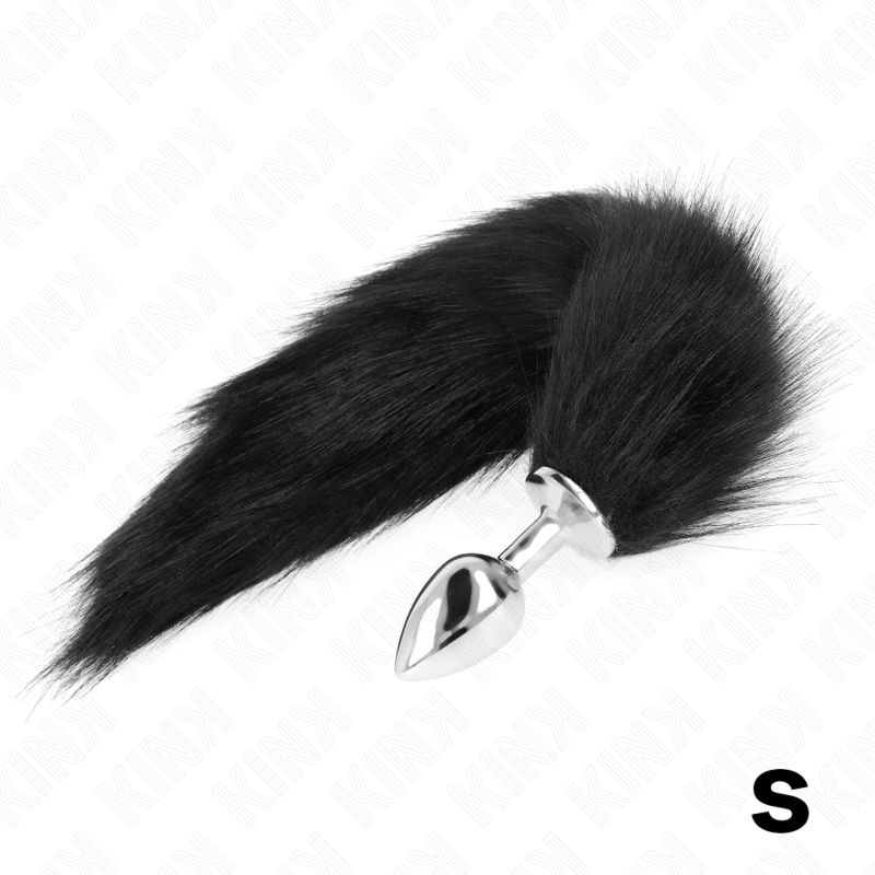Kink Pleasure Plugs-Anal Plug Size S 7 X 3 cm mit Synthetic Coda · BDSM-Zubehör (Bild 2)