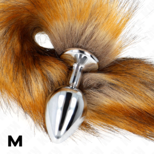 Kink Pleasure Plugs-Anal Plug Size M 8 X 3.5 cm mit Coda-Größe · BDSM-Zubehör (Bild 3)