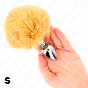 Kink Pleasure Plugs-Analplug Edelstahl 7 x 3 cm · BDSM-Zubehör