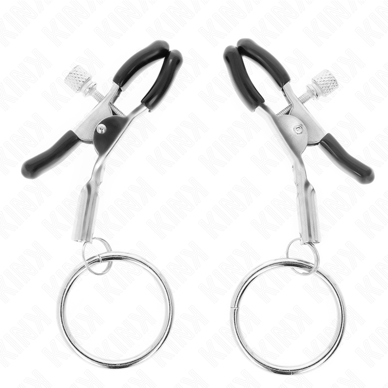 Kink Nipple Grip-Zange für Nippel O-ring 6 cm-Silikon · BDSM-Zubehör (Bild 2)