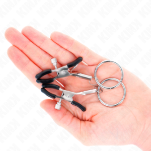 Kink Nipple Grip-Zange für Nippel O-ring 6 cm-Silikon · BDSM-Zubehör (Bild 4)