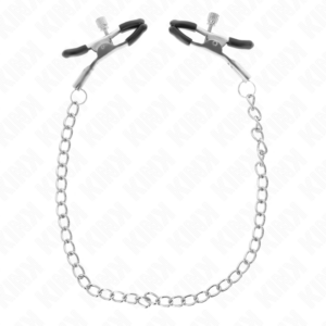 Kink Nipple Grip-Brustwarzen für dünne Ketten 30 cm-Metal · BDSM-Zubehör (Bild 2)