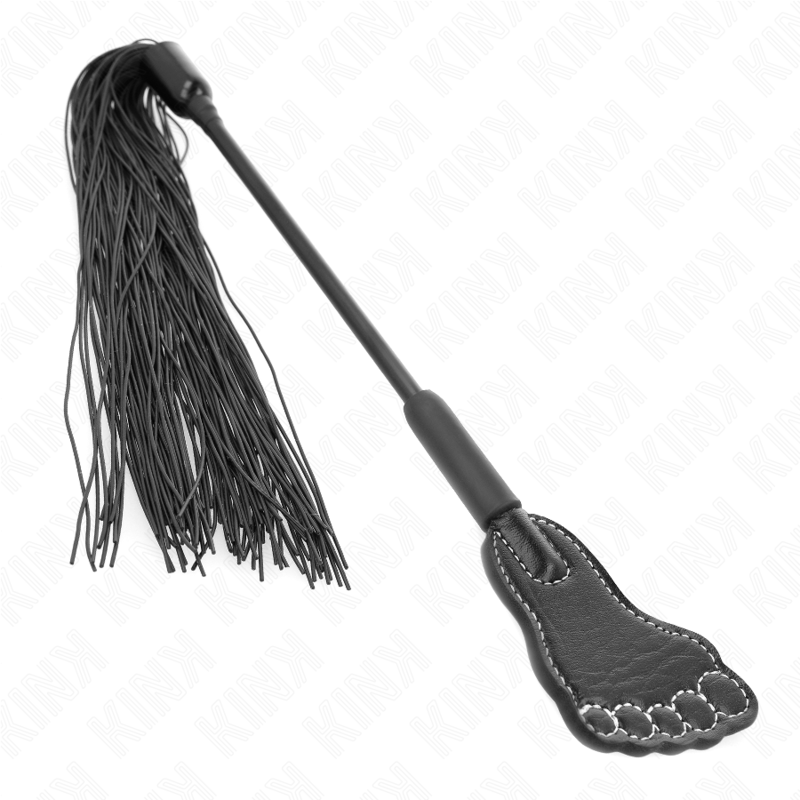 Kink Impact & Touch-Tisch in Form eines Beines mit Locken, 31 cm · BDSM-Zubehör (Bild 2)
