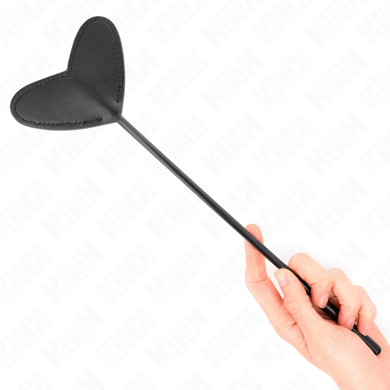 Kink Impact & Touch-Paddel Schwarz in Herzform 33 X 10 cm