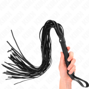 Kink Impact & Touch-Peitsche Schaffell-Imitat 60 cm